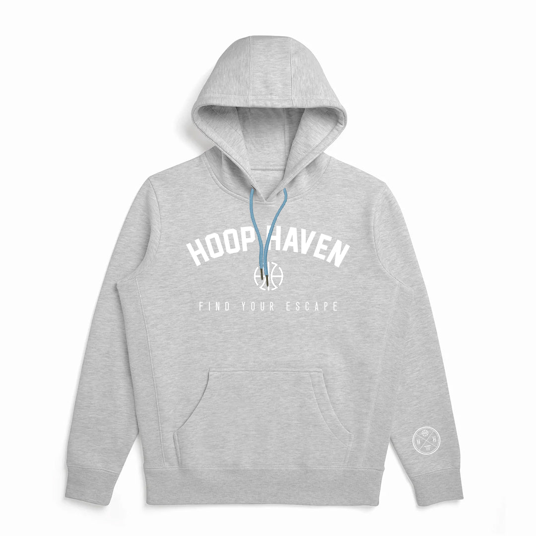 HOOP HAVEN CLASSIC HOODIE - GREY